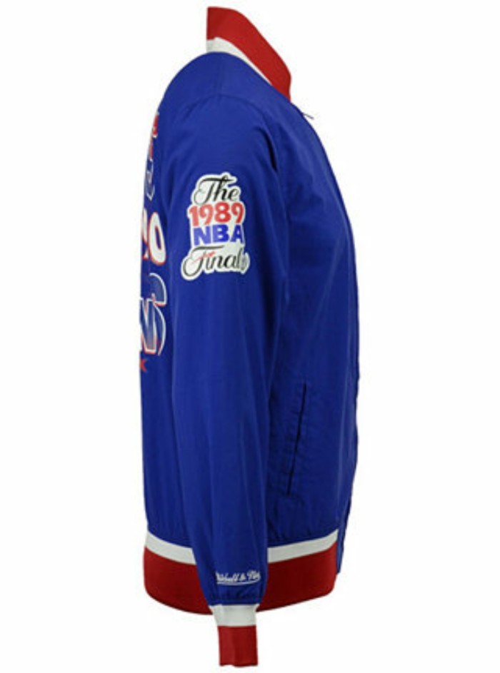 detroit pistons warm up jacket